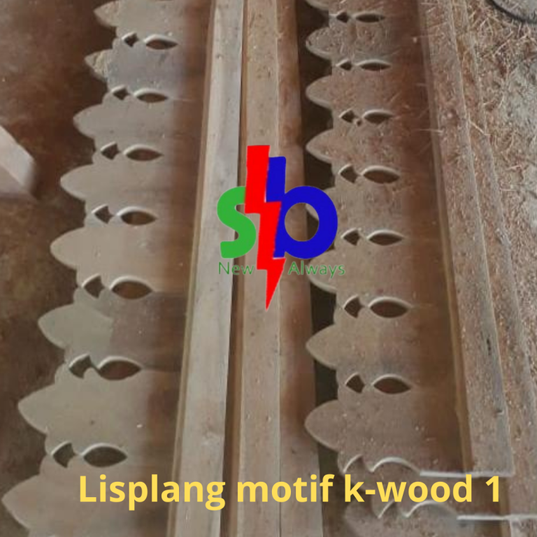 Lisplang motif K wood 1