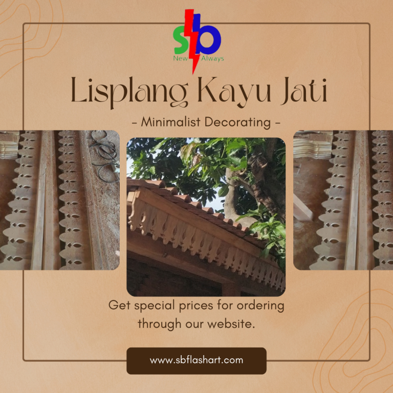 LISPLANG KAYU JATI Garut